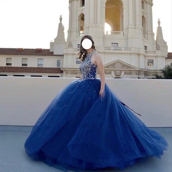 Dark Blue Quinceanera Dresses 2022